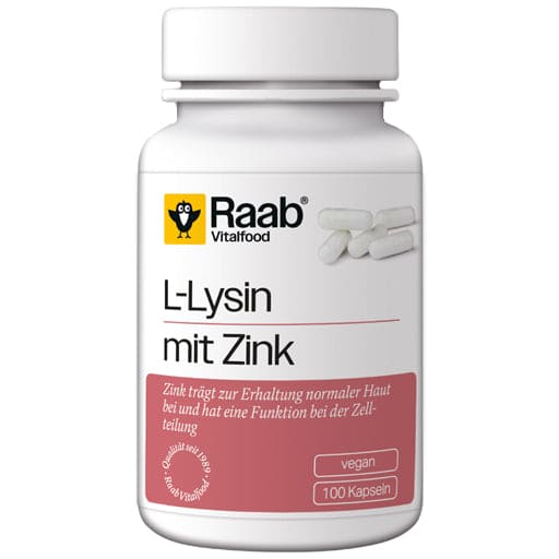 RAAB Vitalfood L-Lysine capsules - UKDorf