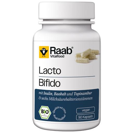 RAAB Vitalfood Lacto+Bifido Organic Capsules - UKDorf