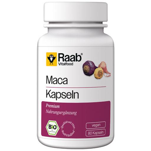 RAAB Vitalfood Maca Organic Capsules - UKDorf