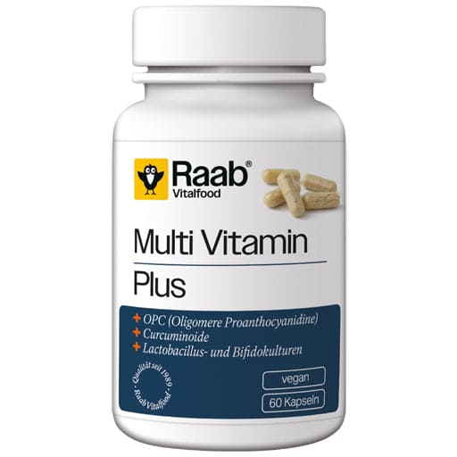 RAAB Vitalfood Multi Plus Capsules - UKDorf
