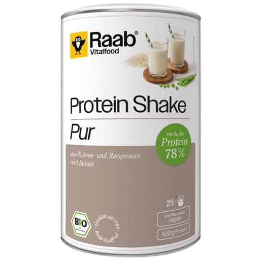 RAAB Vitalfood Protein Shake pure organic powder - UKDorf