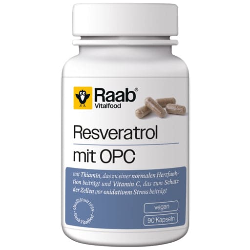 RAAB Vitalfood Resveratrol with OPC capsules - UKDorf