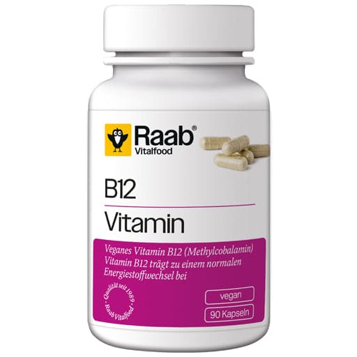 RAAB Vitalfood Vitamin B12 Capsules - UKDorf