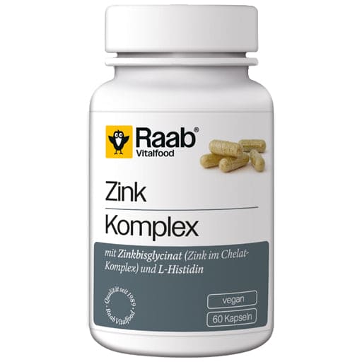 RAAB Vitalfood Zinc Complex Capsules - UKDorf