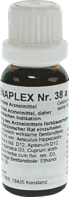REGENAPLEX No.38, treating skin leprosy, psoriasis, hemorrhoids, venous problems - UKDorf