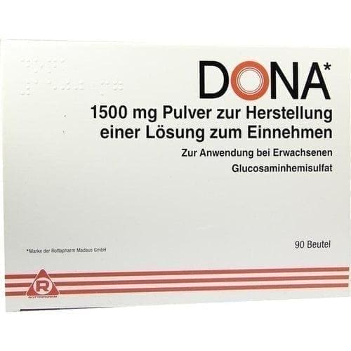 Relieve pain of arthrosis of the knee joint, DONA 1500 mg - UKDorf