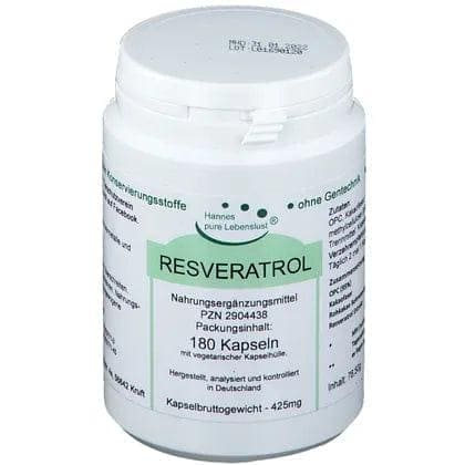 RESVERATROL COMPLEX Vegi, grape seed extract, OPC, cocoa bean extract - UKDorf