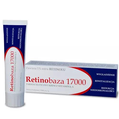 Retinobaza 17000 Pharmaceutical cream with vitamin A - UKDorf