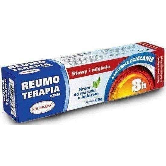REUMO THERAPY cream with ginger 60g back muscle pain relief, leg pain, painful legs UK
