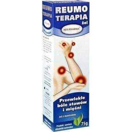 REUMO Therapy Gel 75g, joint pain, muscle arthritis, rheumatology