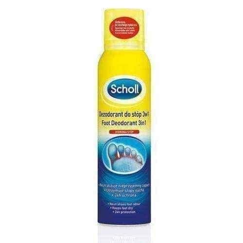 Scholl deodorant 3in1 feet 150ml UK
