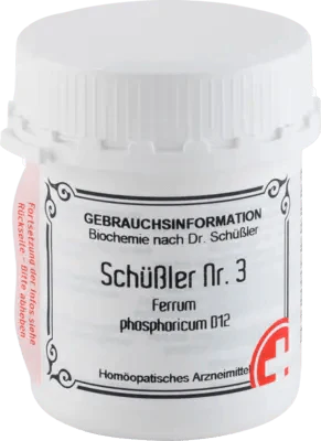 Schussler's salt № 3 Ferrum phosphoricum D12 UK