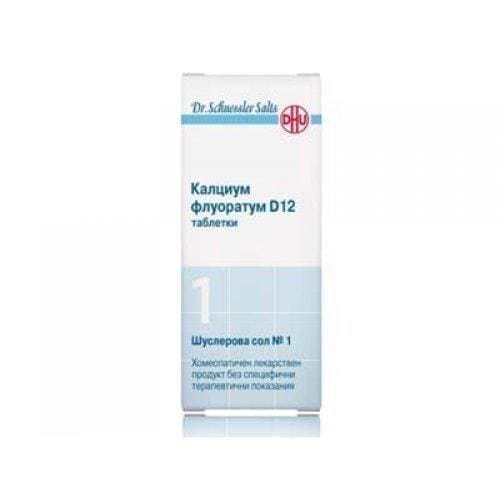 Schussler salt № 1 Calcium fluoratum D12 200 tablets, DR. SCHUESSLER SALTS Calcium fluoratum D12 UK