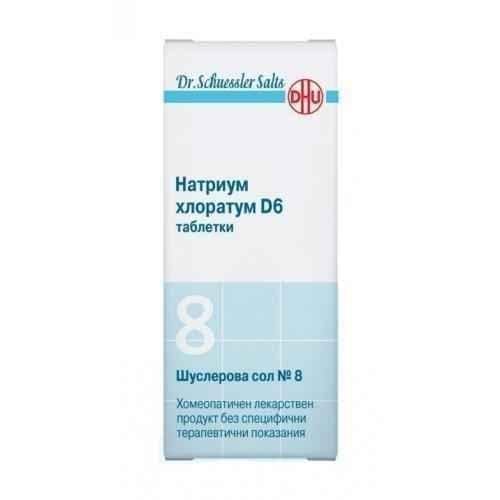 Schussler salt № 8 Sodium chloratum D6 420 tablets UK