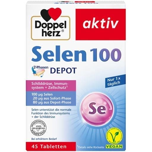 Selenium 100 2-phase depot, sodium selenite tablets - UKDorf