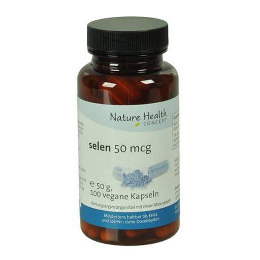 SELENIUM 50 µg NHC vegan capsules - UKDorf