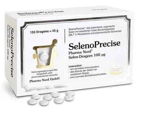 SELENOPRECISE 100 μg Pharma Nord, "selenium yeast"