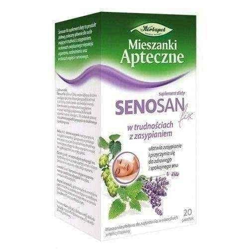 SENOSAN Fix 1.7 g x 20 sachets, calming, deep sleep UK
