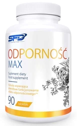SFD Resistance MAX, vitamins C, D, zinc, selenium,L-glutamine,. inosine - UKDorf