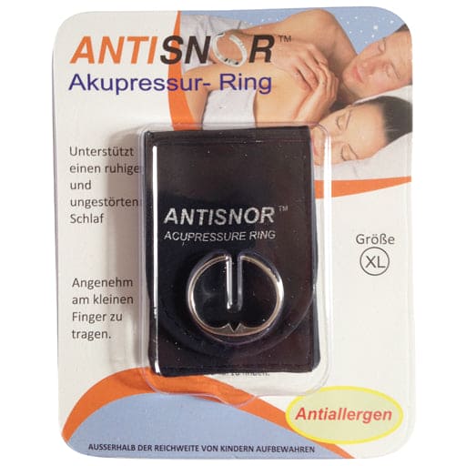 Silent snore, snoring, snore stop, ANTISNOR acupressure ring size XL - UKDorf