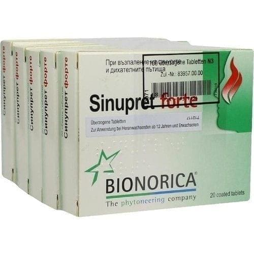 SINUPRET forte, (GERMANY), Sinusitis, (sinusitis) - UKDorf