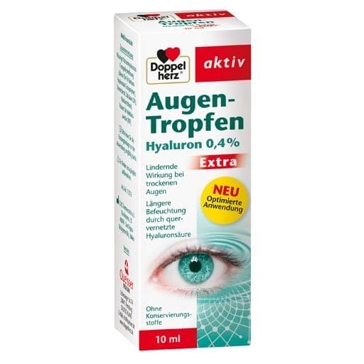 Sodium hyaluronate Eye Drops, Hyaluronic Acid 0.4% Extra - UKDorf