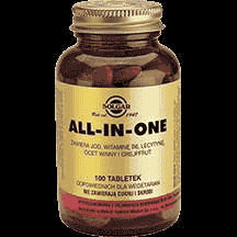 Solgar All-In-One x 100 tablets, how to lose weight fast UK