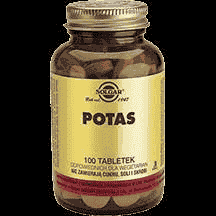 Solgar Potassium x 100 tablets UK