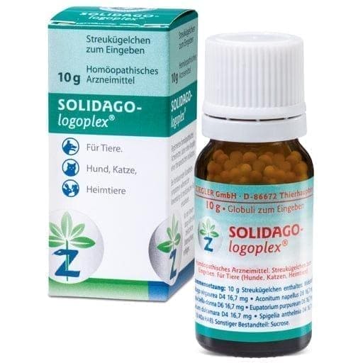 SOLIDAGO-LOGOPLEX globules vet. cat, dog illnesses - UKDorf