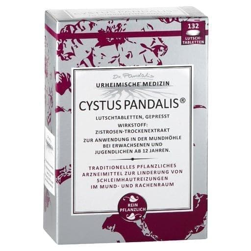 Sore throat treatment, CYSTUS Pandalis lozenges - UKDorf