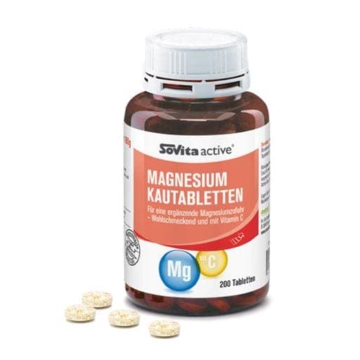 SOVITA ACTIVE Magnesium chewable tablets - UKDorf