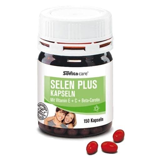 SOVITA CARE Selenium Plus, vitamin E + C + beta-carotene Capsules - UKDorf