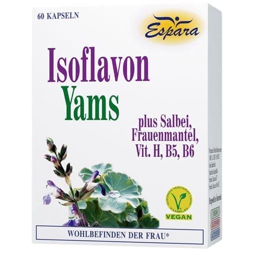 Soy isoflavones, yam root, lady's mantle, sage Capsules - UKDorf
