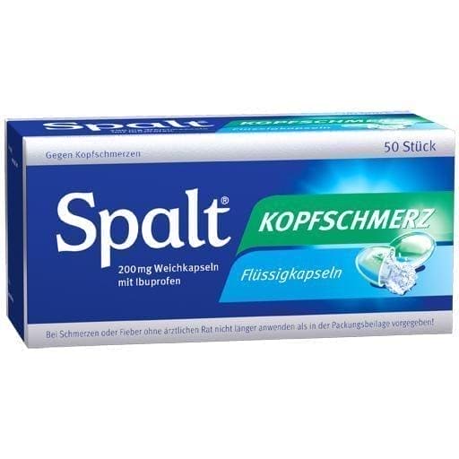 SPALT headache soft capsules UK
