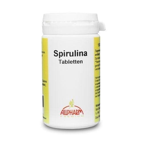SPIRULINA TABLETS, all essential amino acids, enzymes, chlorophyll - UKDorf