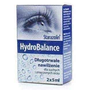 STARAZOLIN HydroBalance drops 10ml (2x5ml) tired eyes remedy UK