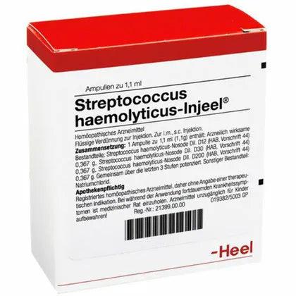 STREPTOCOCCUS HAEMOLYTICUS Injeel ampoules - UKDorf