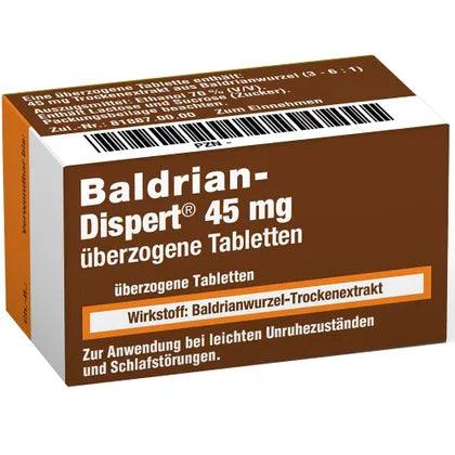 Stress in the nervous system, valerian root, VALERIAN DISPERT, highest quality! - UKDorf