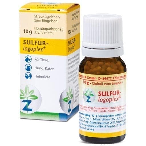 SULFUR-LOGOPLEX globules for pet, dog, cat - UKDorf