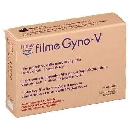 Support the vaginal mucosa, Filme Gyno-V Vaginal Ovule - UKDorf