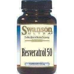 SWANSON Resveratrol 50mg x 30 capsules UK