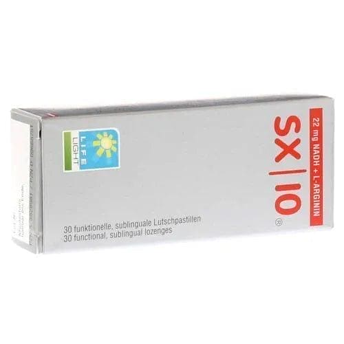 SX10 22 mg NADH+ L-ARGININE lozenges, coenzyme 1 - UKDorf