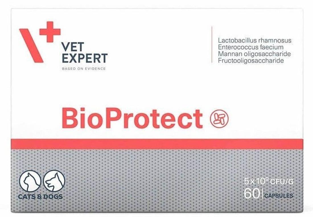 Synbiotic tablets for dogs, cats, BioProtect 200 mg capsules - UKDorf