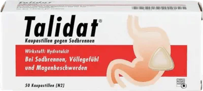 TALIDAT chewing pastilles against heartburn - UKDorf
