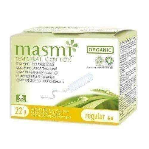 TAMPER Regular - 18 pieces (without applicator), regular tampons UK