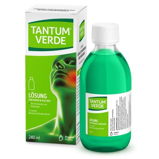 TANTUM VERDE 1.5 mg,ml solution for use in the oral cavity - UKDorf
