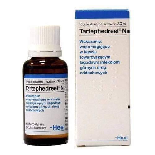 TARTEPHEDREEL N drops 30ml Soothing Cough dry and wet UK