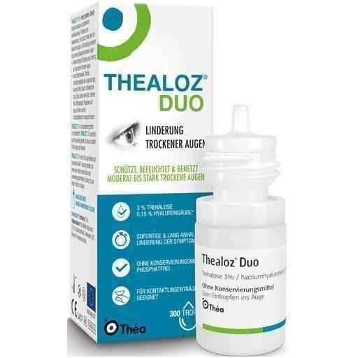 THEALOZ Duo eye drops 10 ml