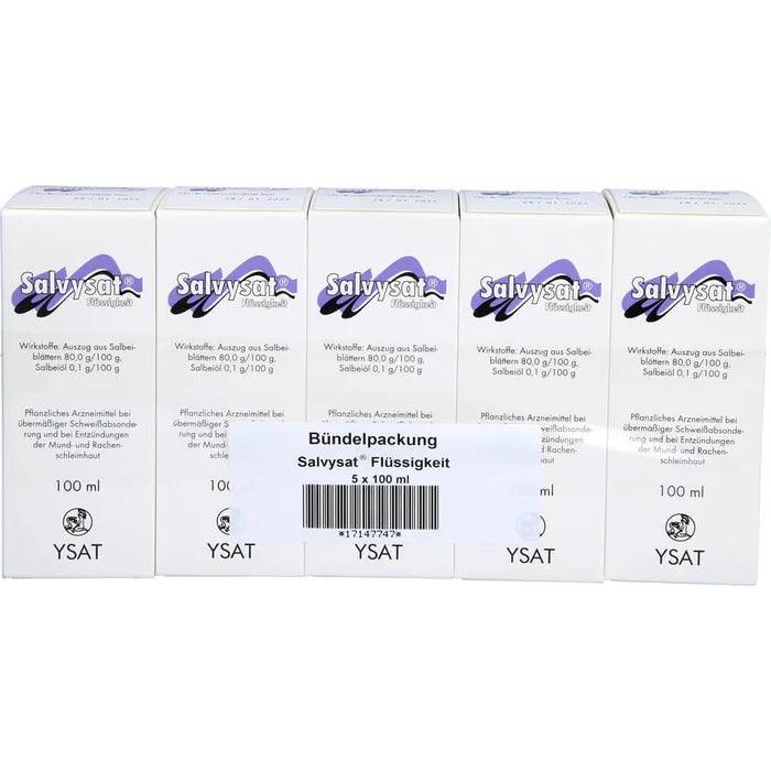 Throat inflammation cure, mouth inflammation, SALVYSAT liquid - UKDorf