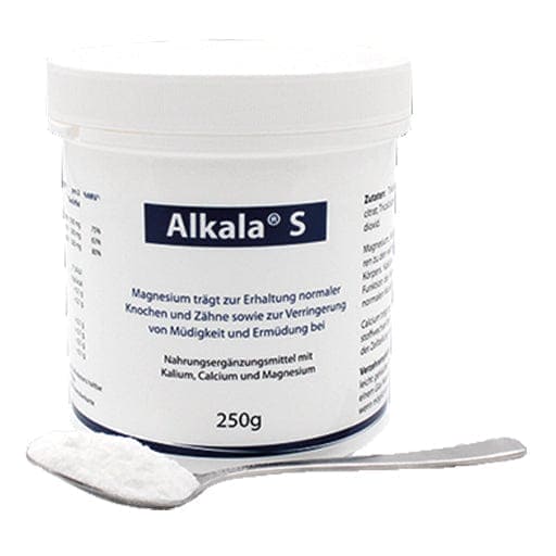 Tiredness, fatigue, Magnesium, potassium, calcium, ALKALA S powder - UKDorf